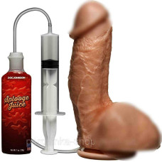 Фаллоимитатор с имитацией семяизвержения The Amazing Squirting Realistic Cock от Doc Johnson