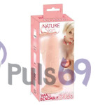 Фаллоимитатор Nature Skin Small Bendable Dildo кибер-кожа от Orion