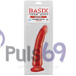Фаллоимитатор Pipedream Basix Rubber Works Slim 7 with Suction Cup