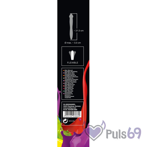 Двухсторонний фаллоимитатор Orion, Colorful Joy Red Dildo Двухсторонний фаллоимитатор Orion, Colorful Joy Red Dildo