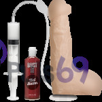 Фаллоимитатор с имитацией семяизвержения  Doc Johnson Bust It Squirting Realistic Cock
