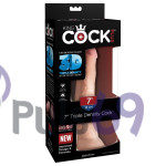 Фаллоимитатор Pipedream King Cock+ Triple Density 7