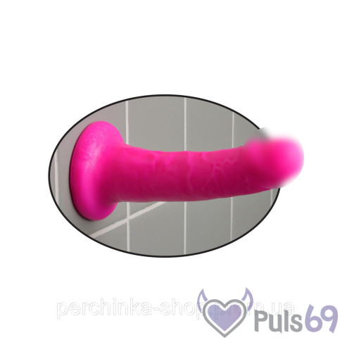 Фаллоимитатор Pipedream Dillio 6 Slim Dillio Pink Фаллоимитатор Pipedream Dillio 6 Slim Dillio Pink