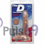 Фаллоимитатор The Super D 8 Caramel от Doc Johnson