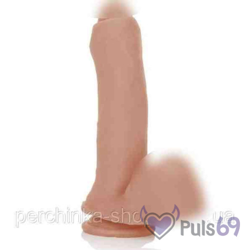 Фаллоимитатор Uncut Emperor с подвижной крайней плотью от California Exotic Novelties