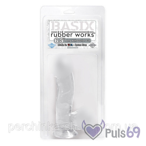 Фаллоимитатор Pipedream Basix Rubber Works 6.5 Фаллоимитатор Pipedream Basix Rubber Works 6.5