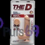 Реалистичный фаллоимитатор Doc Johnson The D Uncut D Ultraskyn 7