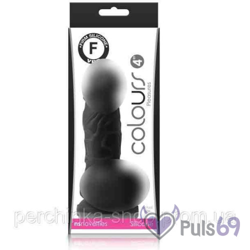 Силиконовый фаллоимитатор Colours Pleasures 4 Силиконовый фаллоимитатор Colours Pleasures 4