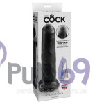 Фаллоимитатор с подвижной крайней плотью Pipedream  King Cock - 9 inch Uncut Cock