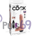 Фаллоимитатор Pipedream King Cock 8 Inch Squirting Cock with Balls