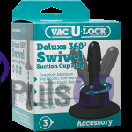 Крепление Doc Johnson Vac-U-Lock Deluxe 360° Swivel Suction Cup Plug