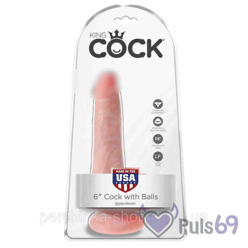 Фаллоимитатор Pipedream King Cock 6 Фаллоимитатор Pipedream King Cock 6