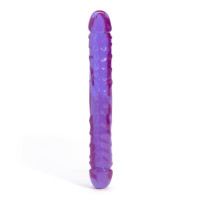 Фаллоимитатор двухсторонний Doc Johnson Crystal Jellies 12 Inch