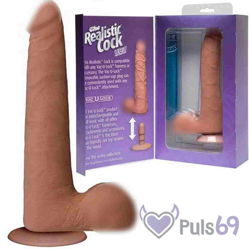 Фаллоимитатор The Realistic Cock UR3 9 Inch Slim  от Doc Johnson