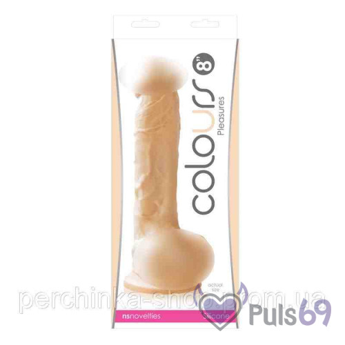 Силиконовый фаллоимитатор Colours Pleasures 8 Силиконовый фаллоимитатор Colours Pleasures 8