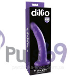 Фаллоимитатор Pipedream Dillio 7 Slim Dillio Purple