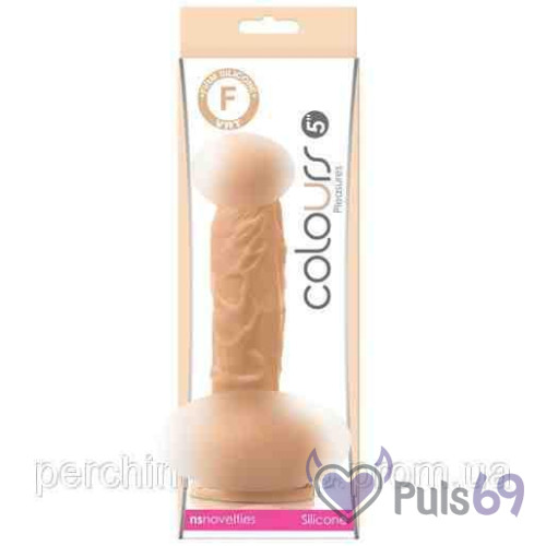 Силиконовый фаллоимитатор Colours Pleasures 5 Силиконовый фаллоимитатор Colours Pleasures 5