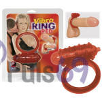 Эрекционное виброкольцо Vibro Ring Red от Orion