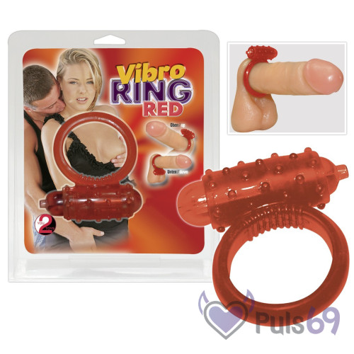 Эрекционное виброкольцо Vibro Ring Red от Orion Эрекционное виброкольцо Vibro Ring Red от Orion