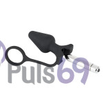 Эрекционное кольцо с анальной пробкой Rebel Vibrating Plug and Cock Ring от Orion