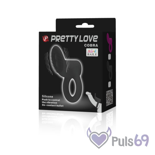 Эрекционное виброкольцо Pretty Love Cobra от Baile Эрекционное виброкольцо Pretty Love Cobra от Baile