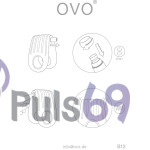 OVO B12 эрекционное виброкольцо на член, Германия