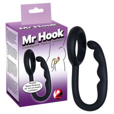 Эрекционное кольцо с анальным стимулятором Mr. Hook от Orion Эрекционное кольцо с анальным стимулятором Mr. Hook от Orion