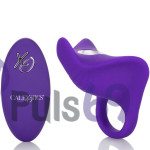 Эрекционное кольцо с вибрацией California Exotic Silicone Remote Orgasm Ring