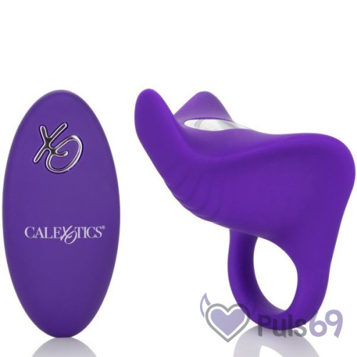 Эрекционное кольцо с вибрацией California Exotic Silicone Remote Orgasm Ring