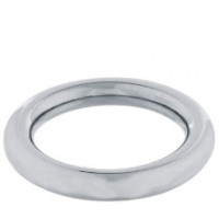 Металлическое эрекционное кольцо Steel Power Tools Donut Cockring 45mm