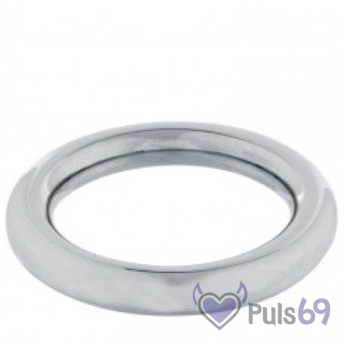 Металлическое эрекционное кольцо Steel Power Tools Donut Cockring 45mm