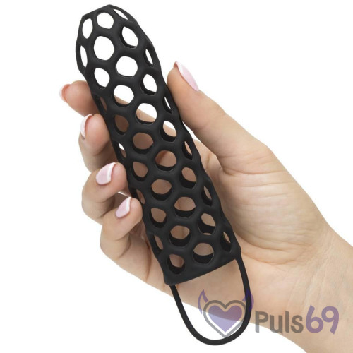 Насадка на пенис Fantasy X-tensions Silicone Warrior Cock Cage от Pipedream Насадка на пенис Fantasy X-tensions Silicone Warrior Cock Cage от Pipedream