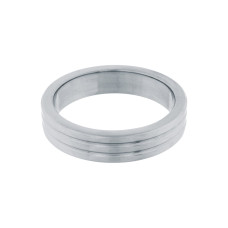 Металлическое эрекционное кольцо Steel Power Tools Ribbed Cockring 40 mm Металлическое эрекционное кольцо Steel Power Tools Ribbed Cockring 40 mm