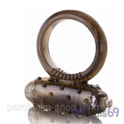 Эрекционное виброкольцо Vibro Ring Dark от Orion