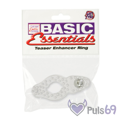 Эрекционное кольцо с бусинкой Basic Essentials от California Exotic Эрекционное кольцо с бусинкой Basic Essentials от California Exotic