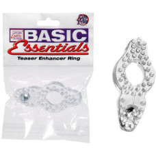 Эрекционное кольцо с бусинкой Basic Essentials от California Exotic Эрекционное кольцо с бусинкой Basic Essentials от California Exotic