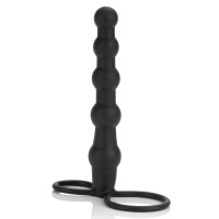 Насадка Silicone Beaded Double Rider для двойного проникновения от California Exotic Насадка Silicone Beaded Double Rider для двойного проникновения от California Exotic