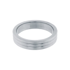 Металлическое эрекционное кольцо Steel Power Tools Ribbed Cockring 45 mm Металлическое эрекционное кольцо Steel Power Tools Ribbed Cockring 45 mm