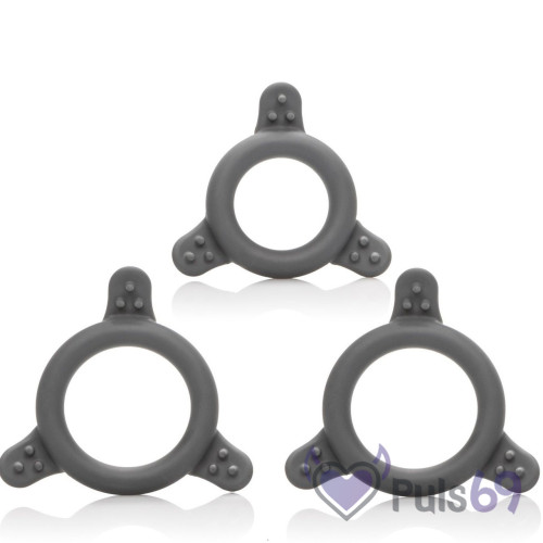 Набор эрекционных колец California Exotic Pro Series Silicone Ring Set