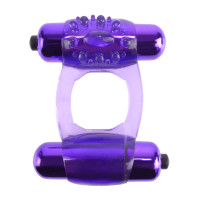 Эрекционное виброкольцо Fantasy C-Ringz Duo-Vibrating Super Ring от Pipedream