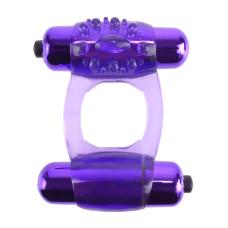 Эрекционное виброкольцо Fantasy C-Ringz Duo-Vibrating Super Ring от Pipedream