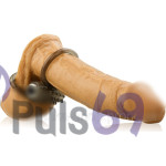 Эрекционное двойное виброкольцо Bad Kitty Naughty Toys Cockring от Orion