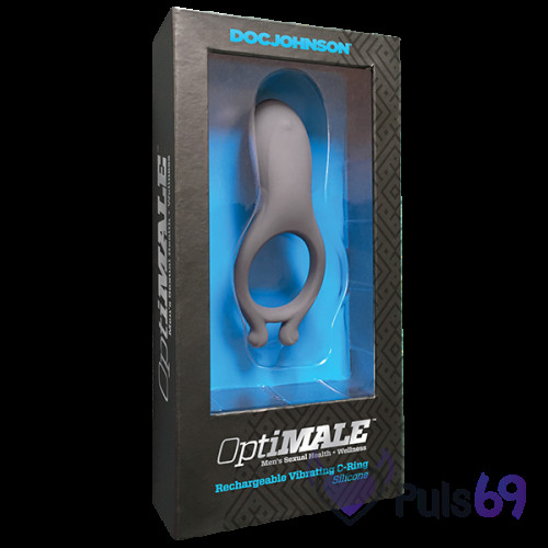 Эрекционное кольцо с вибрацией Doc Johnson Optimale Rechargeable Vibrating C-Ring Эрекционное кольцо с вибрацией Doc Johnson Optimale Rechargeable Vibrating C-Ring