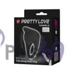Эрекционное виброкольцо Pretty Love Thimble от Baile