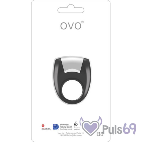 OVO B8 эрекционное виброкольцо на член, Германия OVO B8 эрекционное виброкольцо на член, Германия