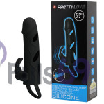 Насадка на пенис с вибрацией Preetty Love Penis Sleeve (Baile)