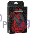 Насадка на пенис Silicone с вибрацией Cock Cage Vibrating от Doc Johnson