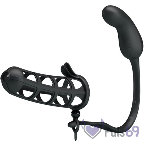 Насадка на пенис Pretty Love Hercules Penis Sheath Vibrating (Baile)