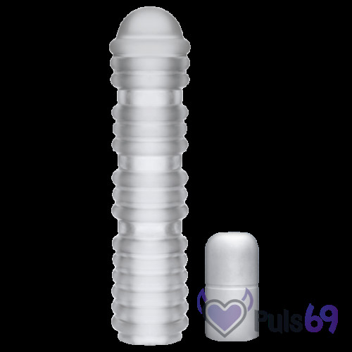 Удлиняющая насадка на пенис Xtend It Kit Ribbed от Doc Johnson