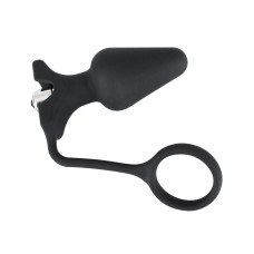 Эрекционное кольцо с анальной пробкой Rebel Vibrating Plug and Cock Ring от Orion Эрекционное кольцо с анальной пробкой Rebel Vibrating Plug and Cock Ring от Orion